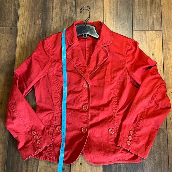 Casual Button-Up Jacket - Picture 5 of 7